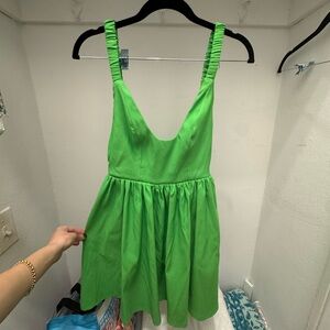Asos Lime Green Party Dress